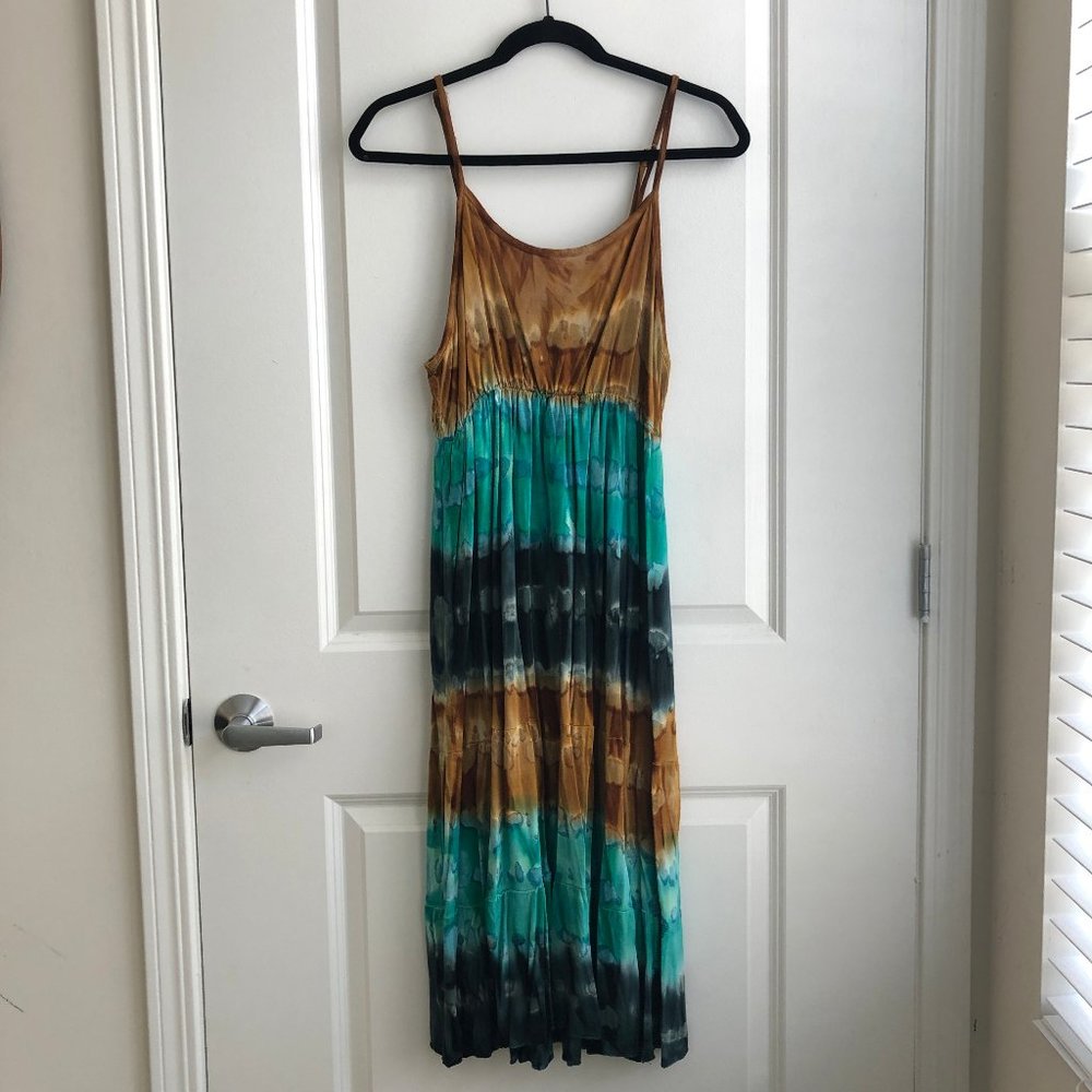 Vintage Tie-Dye Sundress